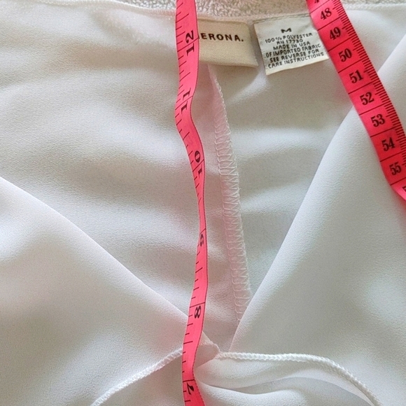 NWOT Merona Semi-sheer white Swim Vacation coverup pants w Waist Tie Medium - Picture 9 of 13